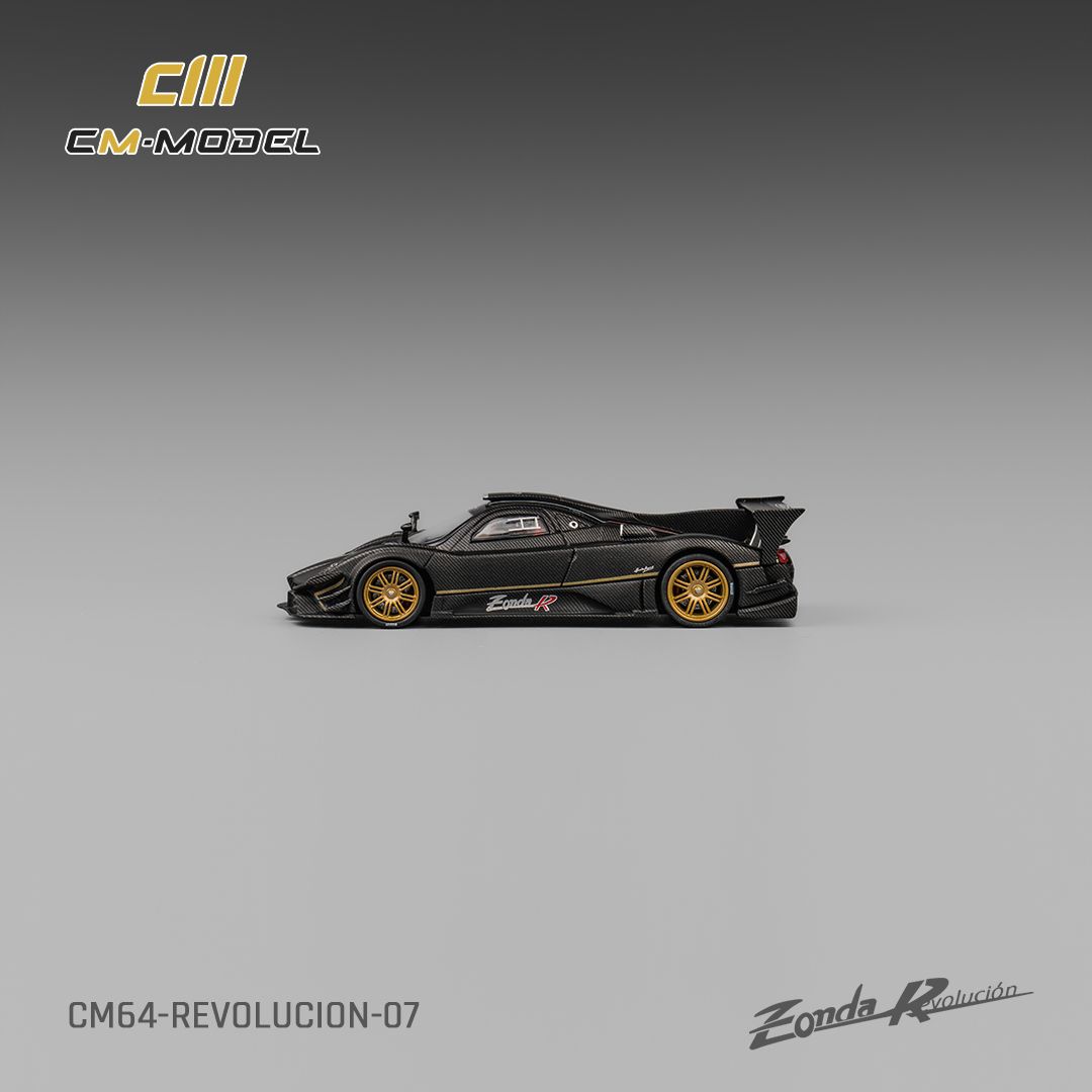 CM MODEL 1/64 PAGANI ZONDA REVOLUCION - DRYCARBON_7