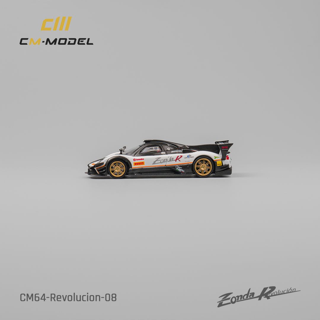 CM MODEL 1/64 PAGANI ZONDA REVOLUCION - WHITE_7