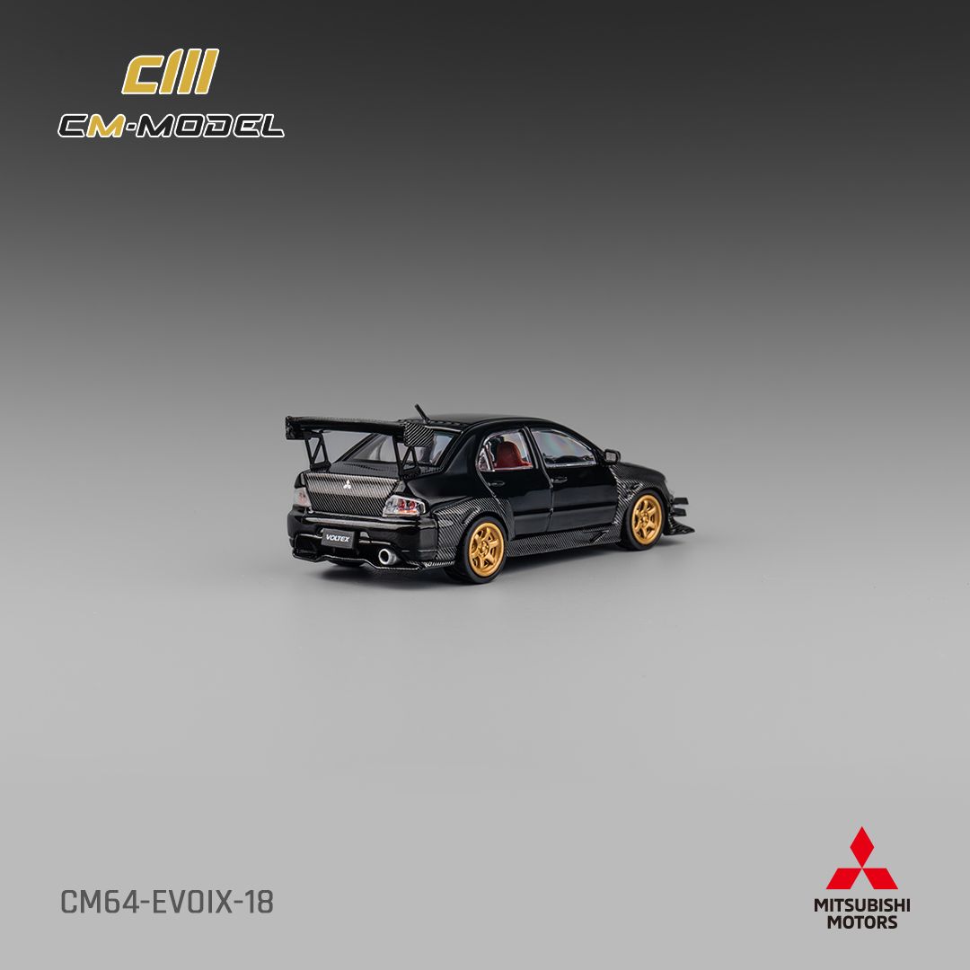 CM MODEL 1/64 MITSUBISHI LANCER EVO 9 - CARBON_6