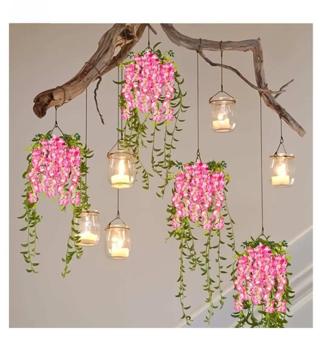 Ganpati Decoration Backdrop (Flowers)_3