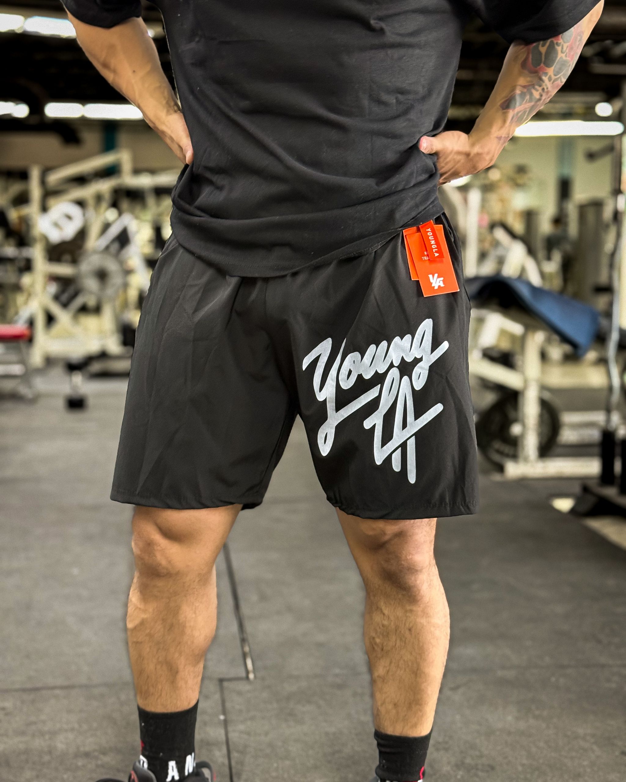 Short YoungLA 'Legacy' black_0