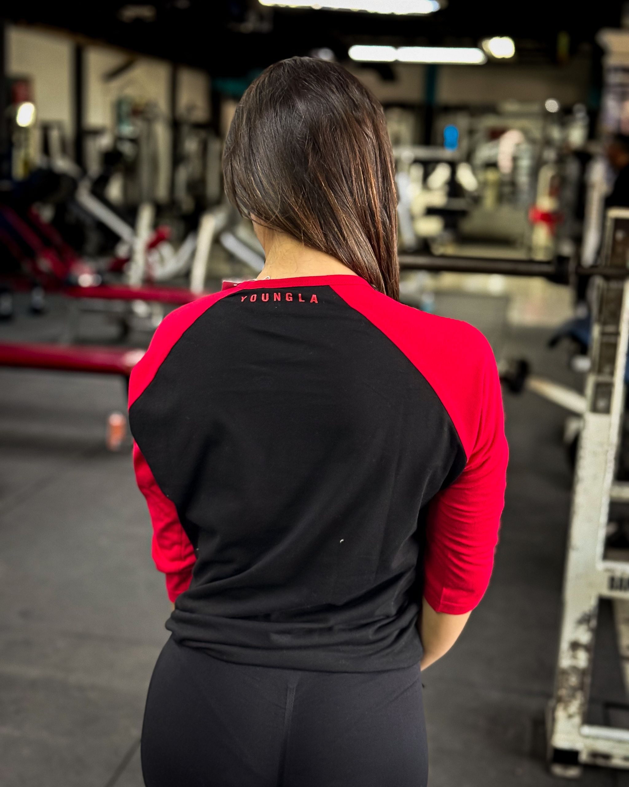 T-shirt Youngla x Superman 3/4 black-red_1