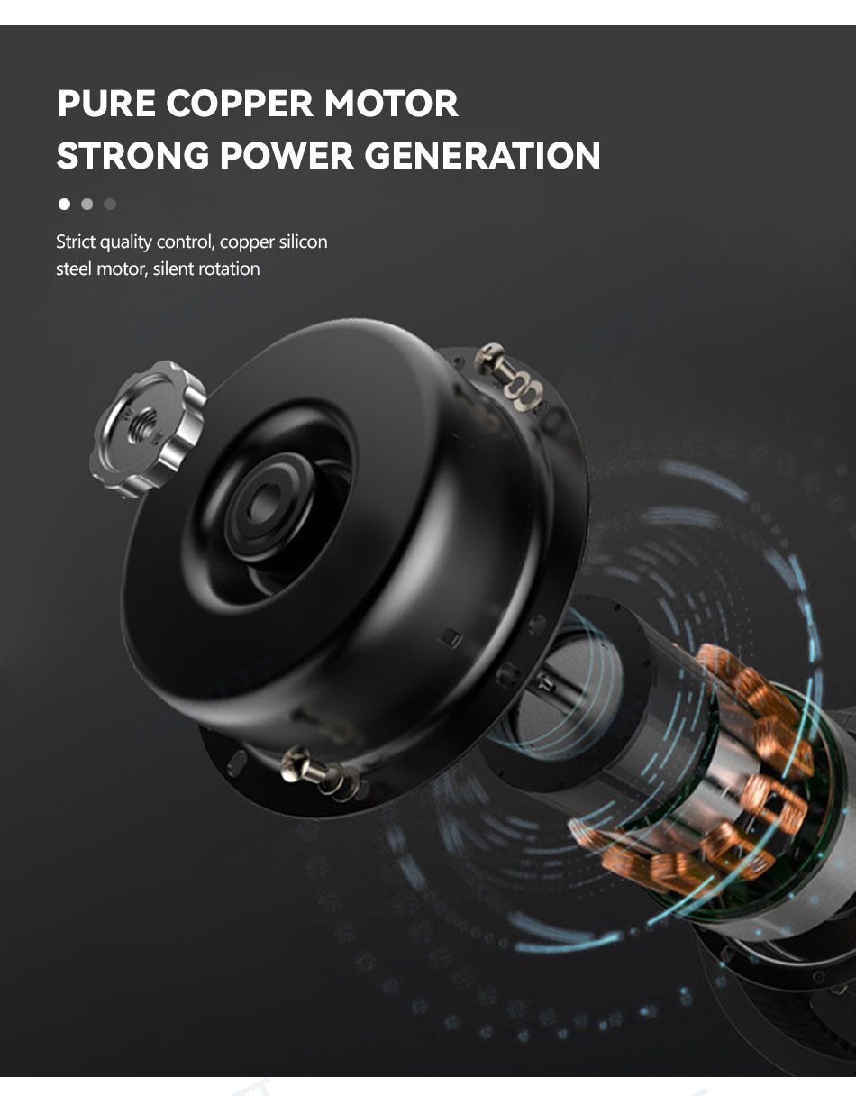 Kipas Angin Ceiling Plafon Gantung Sejuk Merata Serasa AC Dengan Lampu Tiga Warna Remote Control Stainless Premium Modern Garansi 1 Tahun_8