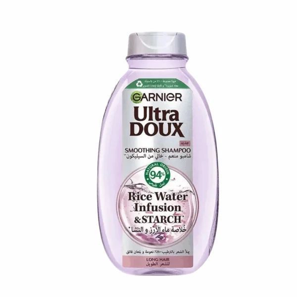 GARNIER ULTRA DOUX SHAMPOO RICE WATER INFUSION &amp; STARCH 200ML_0