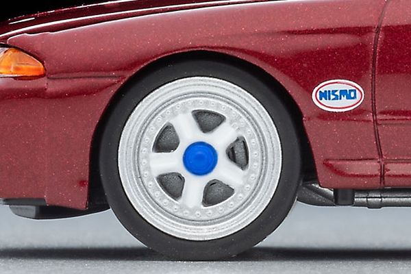 TLVN MODEL 1/64 NISSAN SKYLINE GT-R R32 GROUP A PLAIN COLOR VERSION RED_3