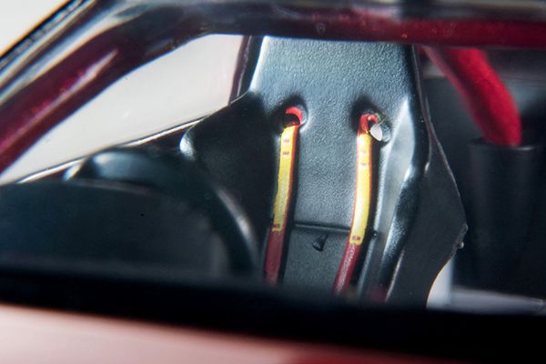 TLVN MODEL 1/64 NISSAN SKYLINE GT-R R32 GROUP A PLAIN COLOR VERSION RED_7