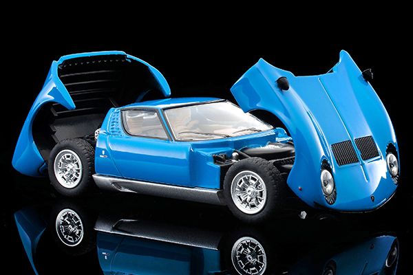 TLVN MODEL 1/64 LAMBORGHINI MIURA P400 BLUE_3