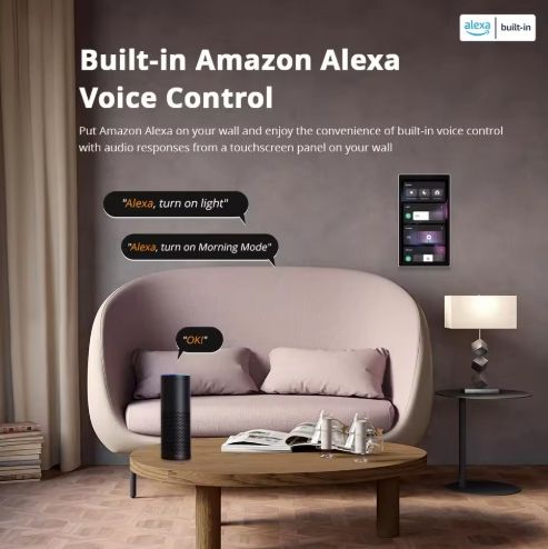 SMART CONTROL PANEL MAX 5" +ALEXA INTEGRADA _1
