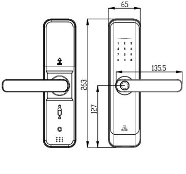 ZIGBEE CERRADURA INTELIGENTE W961_1