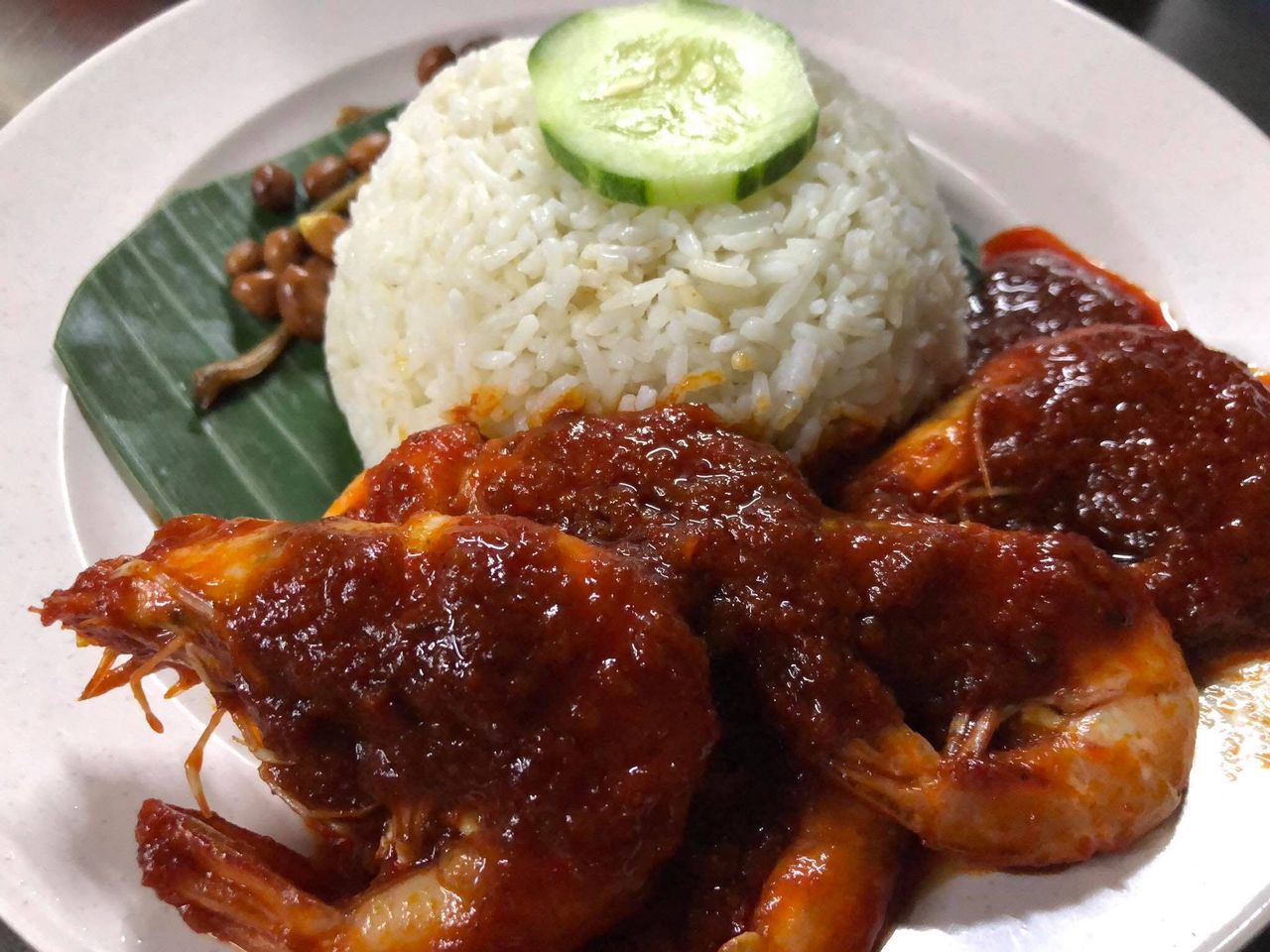 Nasi Lemak Udang Sambal _0