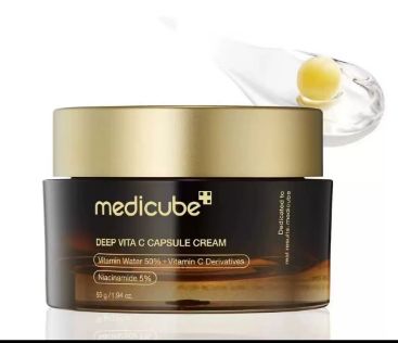 Medicube Vitamin C Capsule Cream 55g Brightening, Dark Spot & Blemish Fade, Skin Tone Evenness_0
