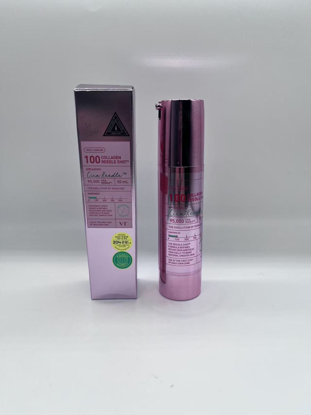 VT Microneedling Serum 100 Needles Pink Collagen Essence 50ml_0