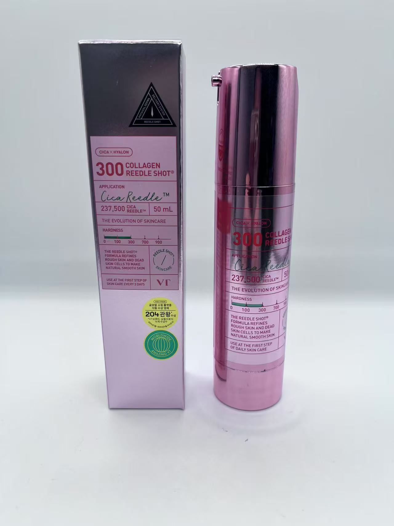 VT Microneedling Serum 300 Needles Pink Collagen Essence 50ml_0