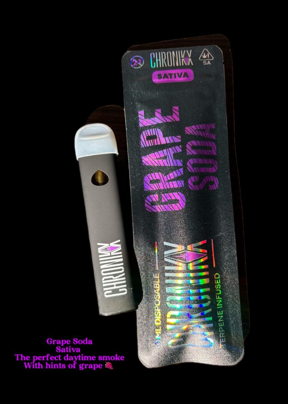 Chronikx Grape Soda 1ml Disposable Vape_0
