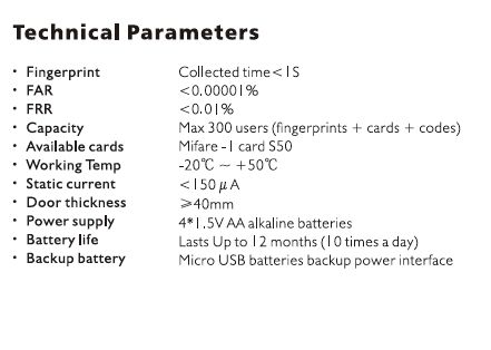 WI-FI CERRADURA INTELIGENTE U301 MULTILOCK  _7