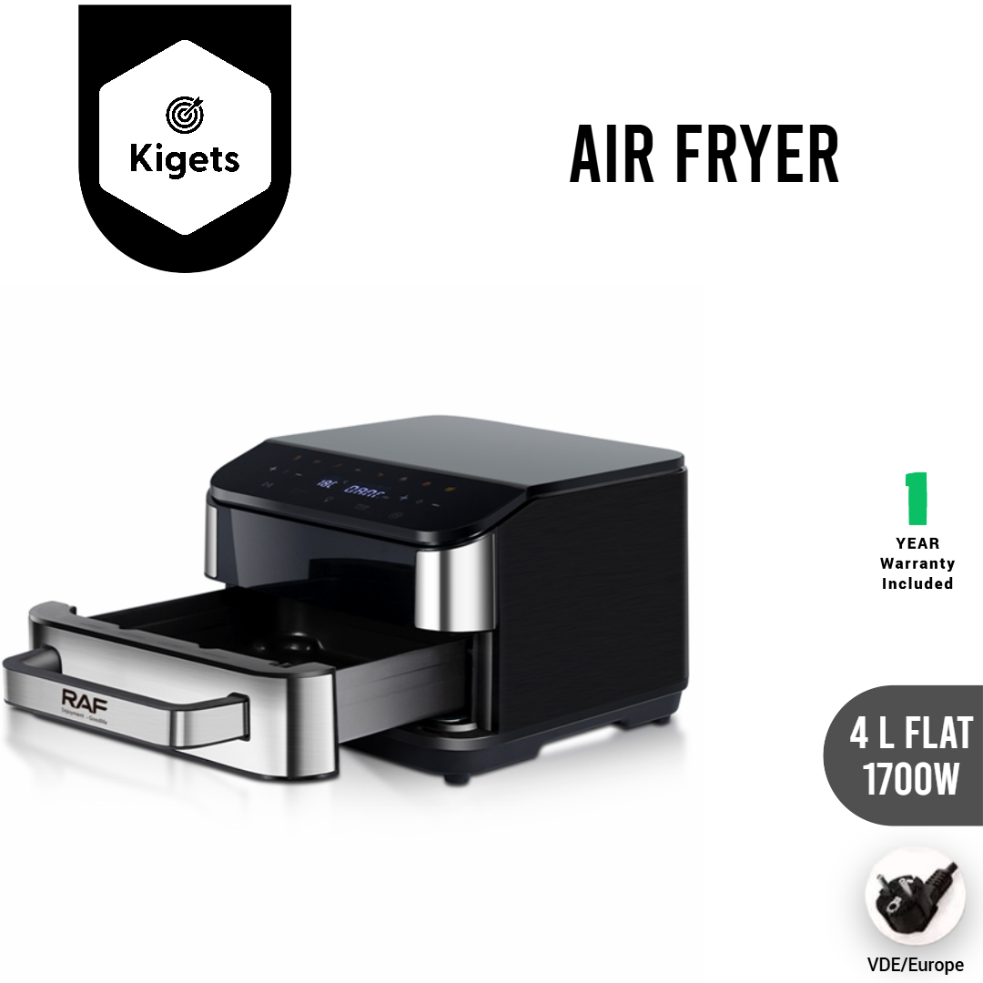 4L Digital Wide Tray Air Fryer with Visible Window _3