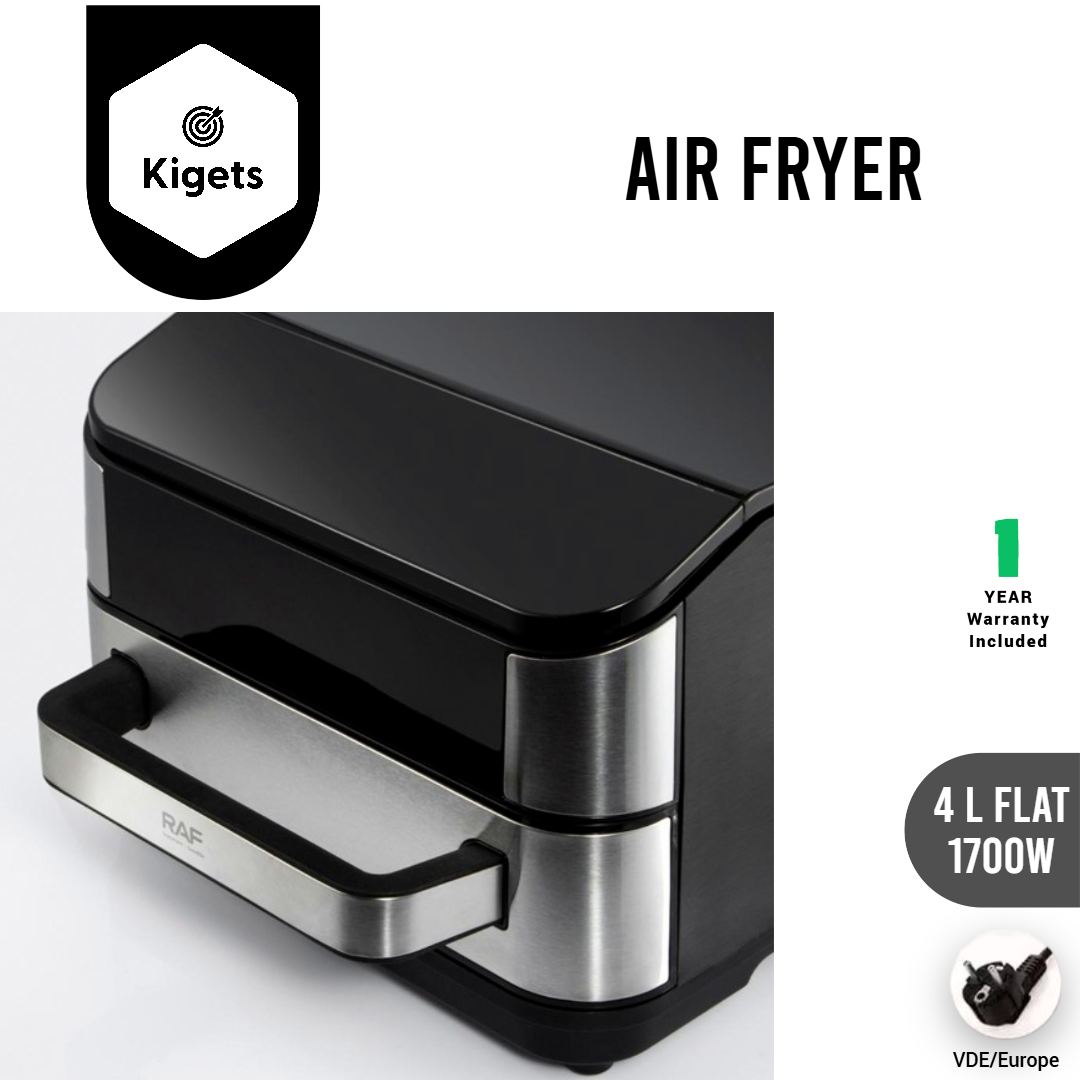 4L Digital Wide Tray Air Fryer with Visible Window _4