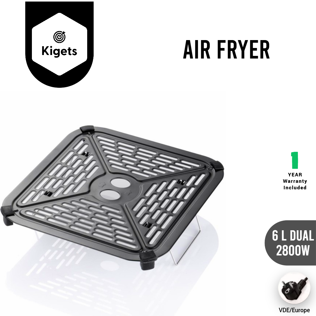 6L Dual Digital Air Fryer _12