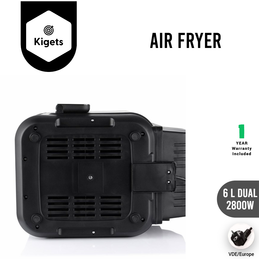 6L Dual Digital Air Fryer _10