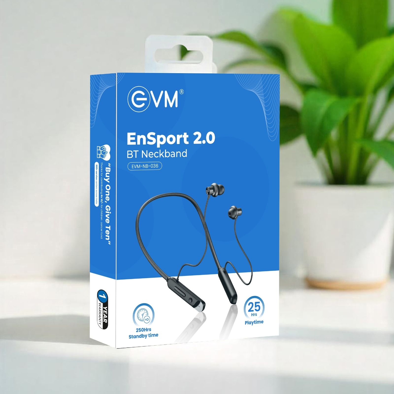 EVM EnSport 2.0 Wireless Neckband with 25H Battery Life, Bluetooth 5.2, Fast Charging, Deep Bass–1 Year Warranty (EVM-NB-036)_1