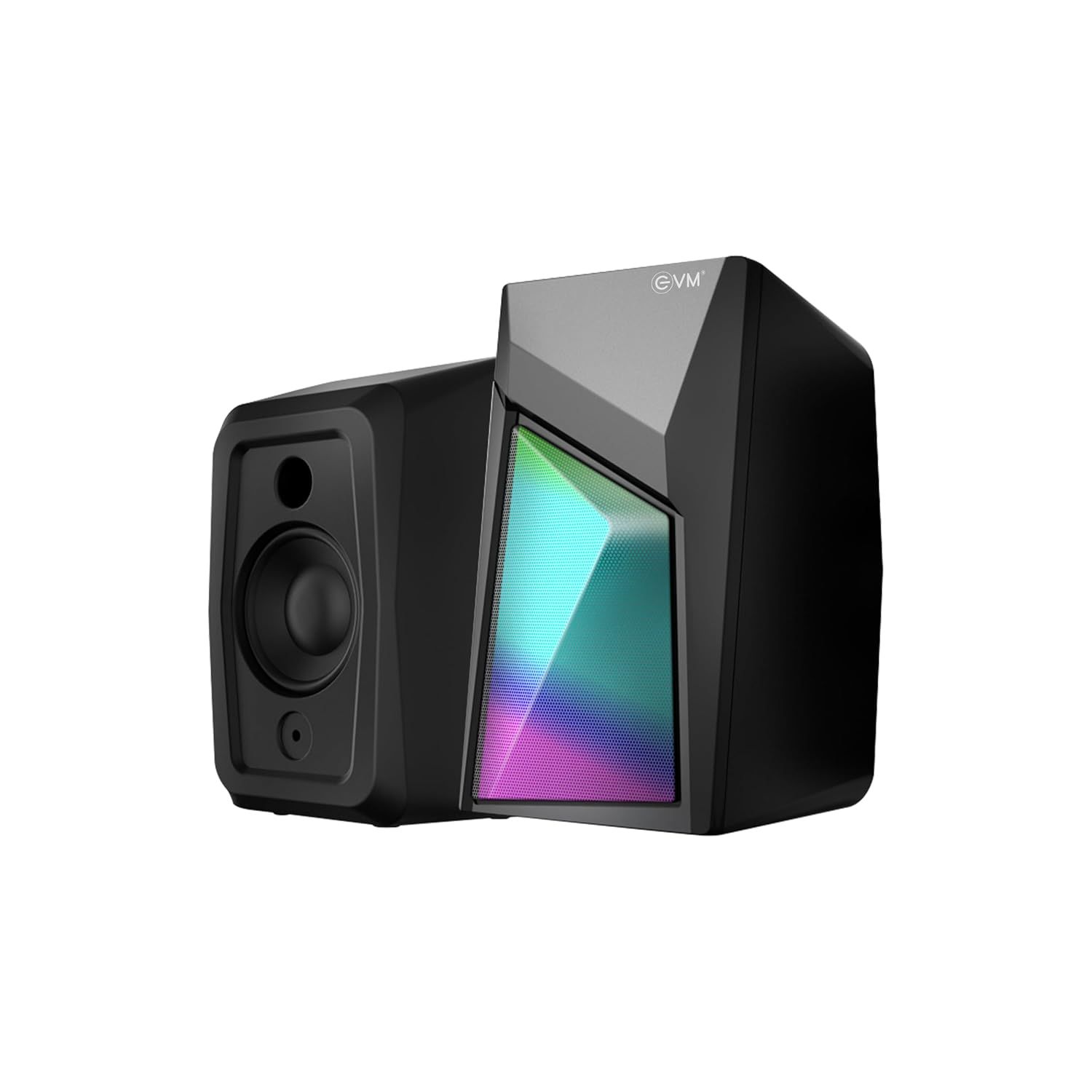 EVM BTS-208 EnDesk Plus Gaming Wired Stereo Speakers with RGB Lighting_0