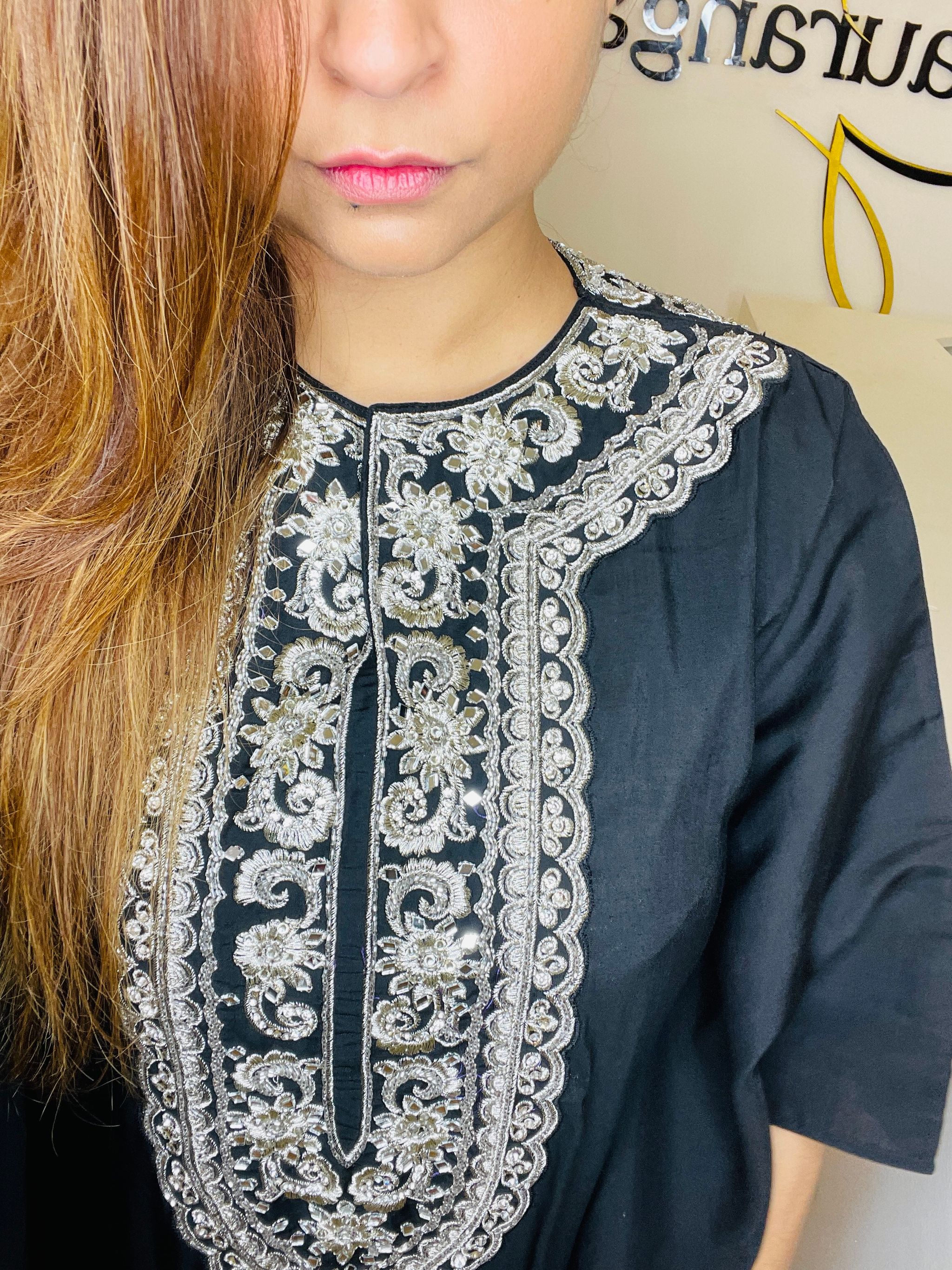 Black Kaftan Set_2