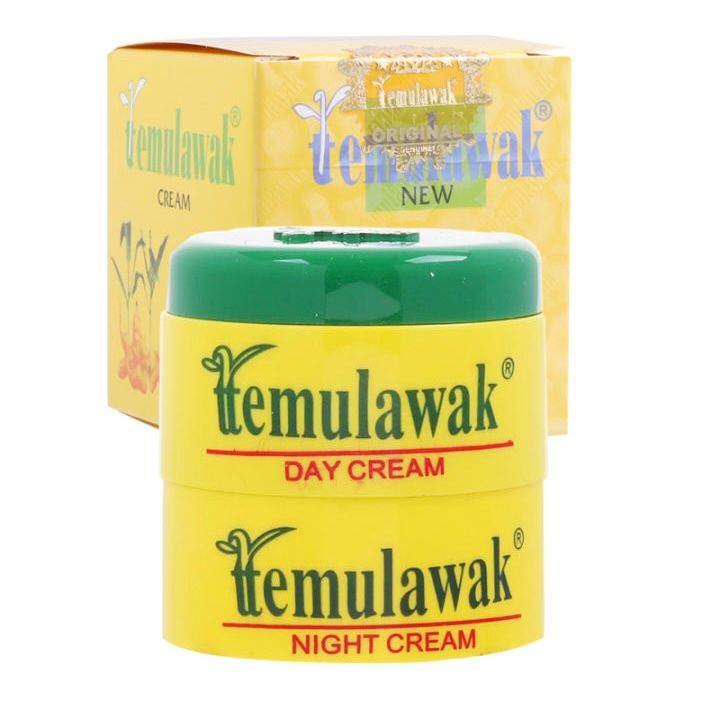 Temulawak Day And Night Cream Dark Spot Removal Lightening Whiten Brightening Face Cream_1