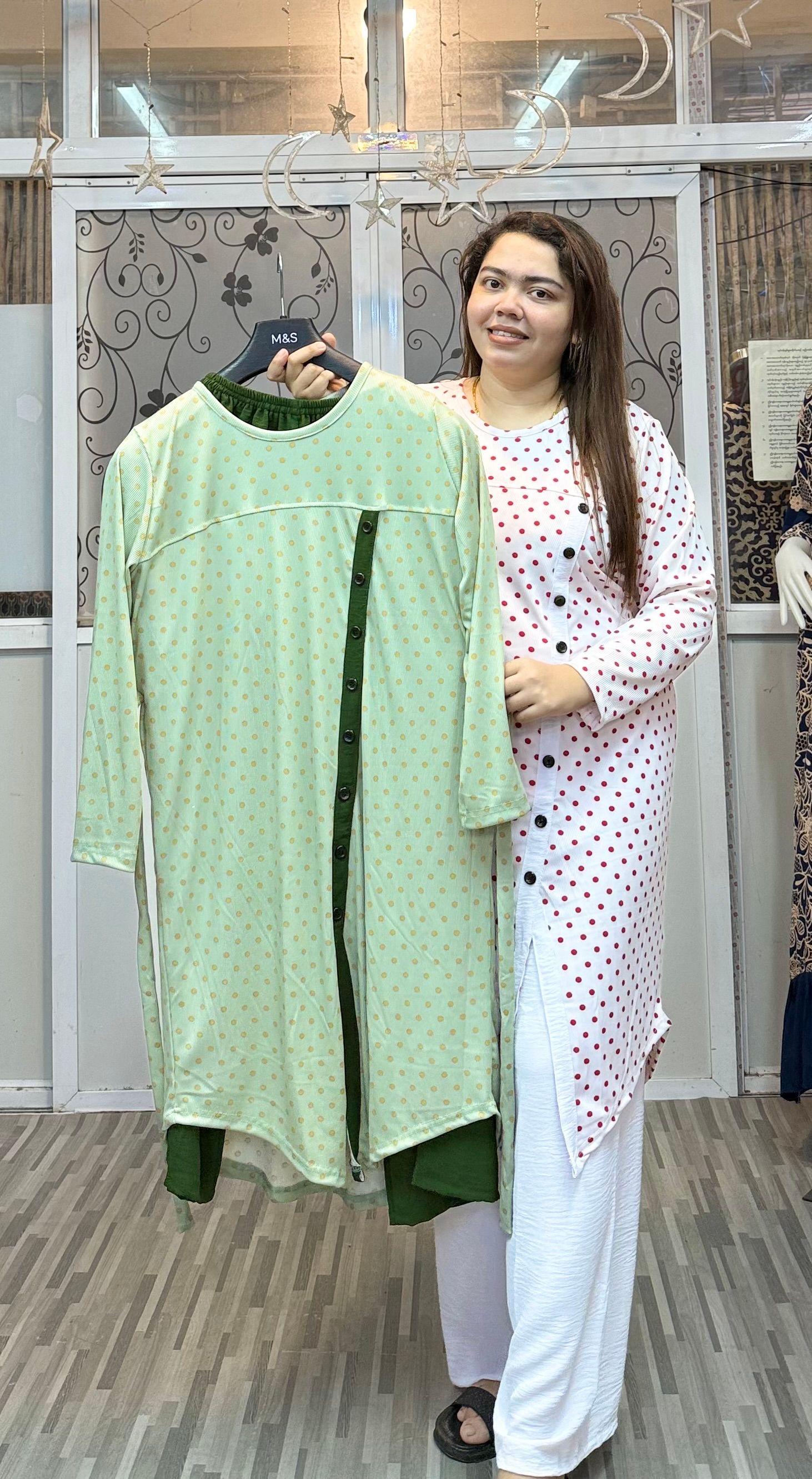 Long Kurti ဝမ်းဆက်လေး_8