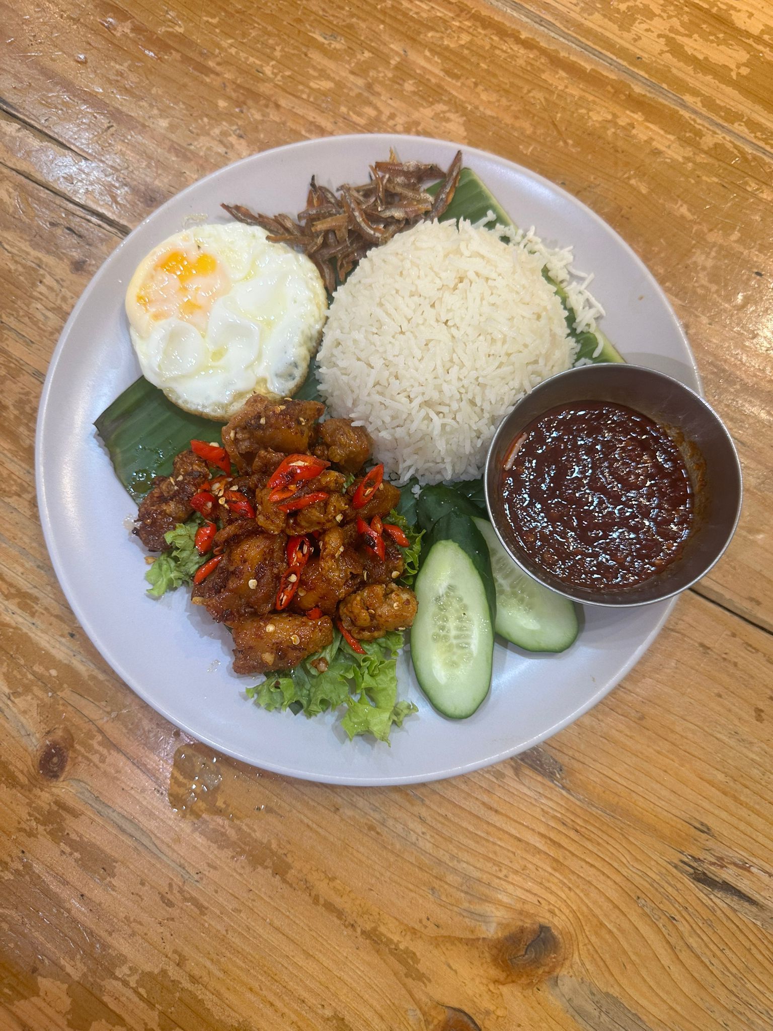 Nasi Lemak Viet PopCorn Chicken_0