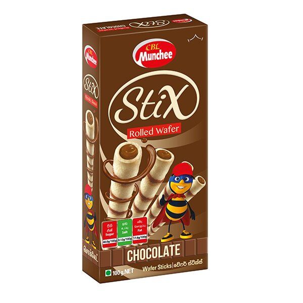 Munchee Stix Rolled Wafers  100g_1