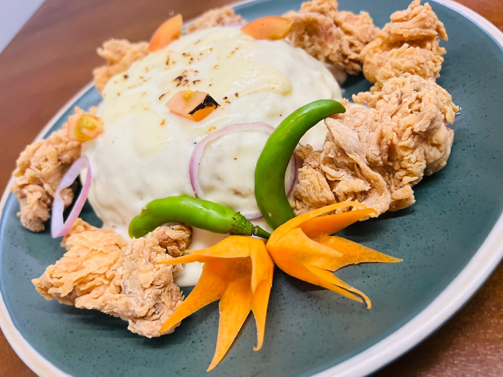 Roster Chiken Creamy Cheese Kottu_0