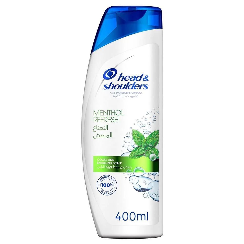 Head & shoulders Menthol Fresh 400 ml - هيد اند شولدرز النعناع المنعش 400 مل_0