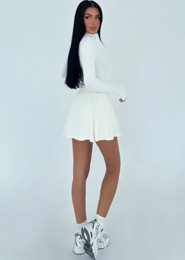 Sport Casual Slim Fit Zip Up Suit_2