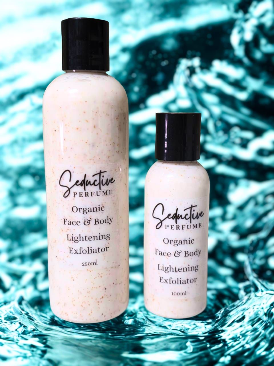 Organic Face & Body Exfoliator - Lightening _0