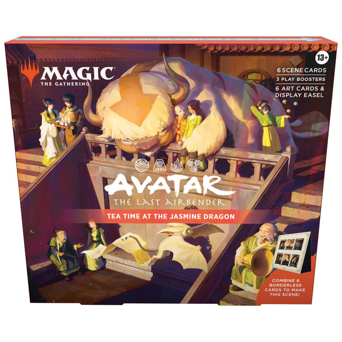 Magic The Gathering Avatar The Last Airbender Scene Box - Tea Time At The Jasmine_0