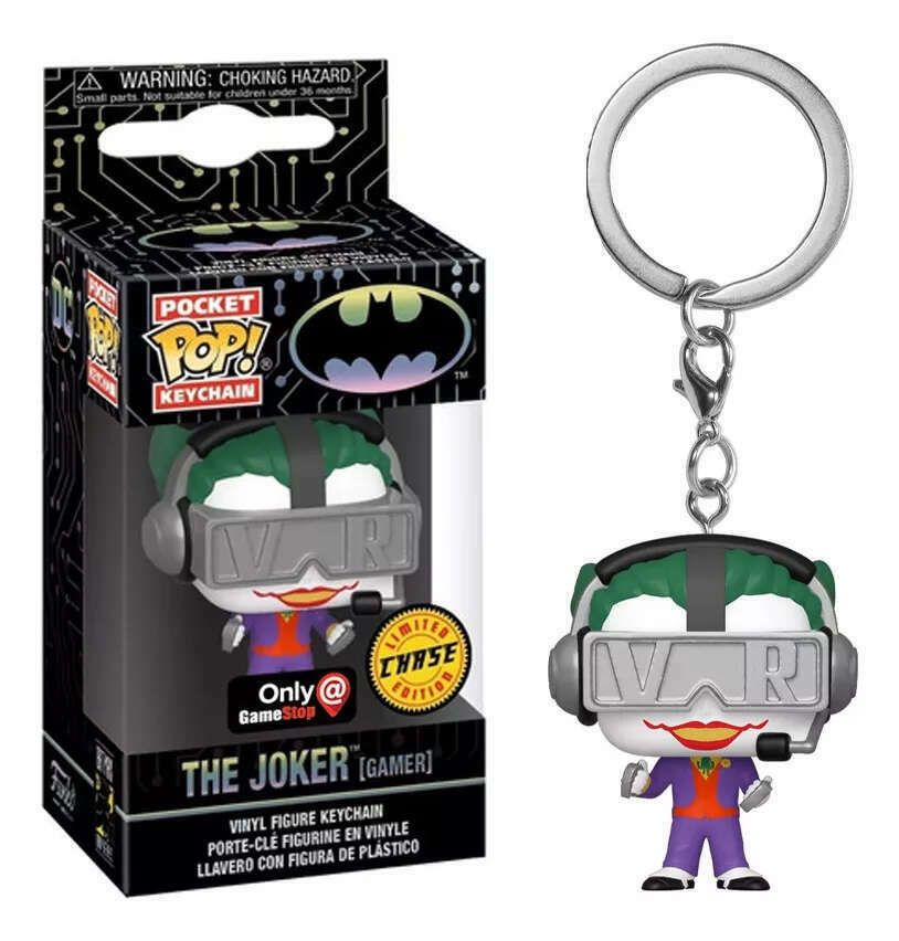 BATMAN / HARLEY QUINN / JOKER FUNKO POP KEYCHAIN_1
