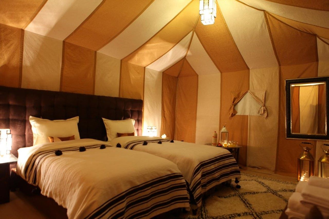 Merzouga Luxury Desert Camp overnight camel trekking _5