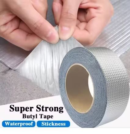 10Meter High Temperature Resistant Waterproof Aluminum Butyl Tape (10007693)_0