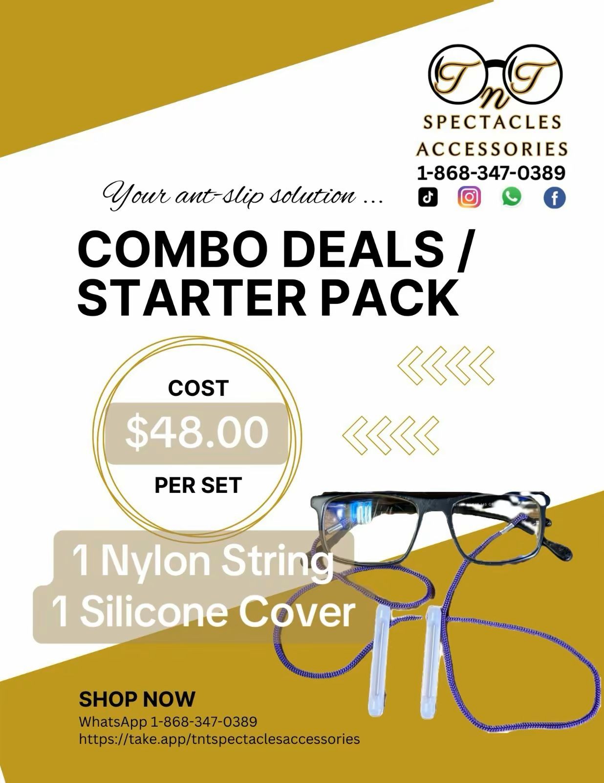 1 Nylon String + 1 Pair Silicone Cover_1