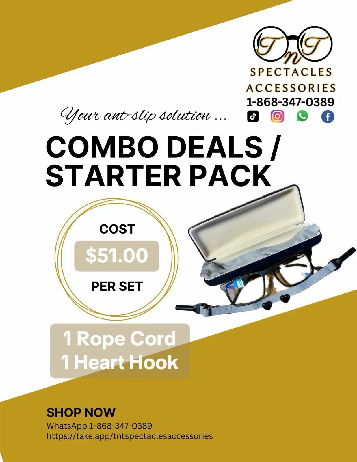 1 Rope Cord + 1 Pair Heart Hook_1