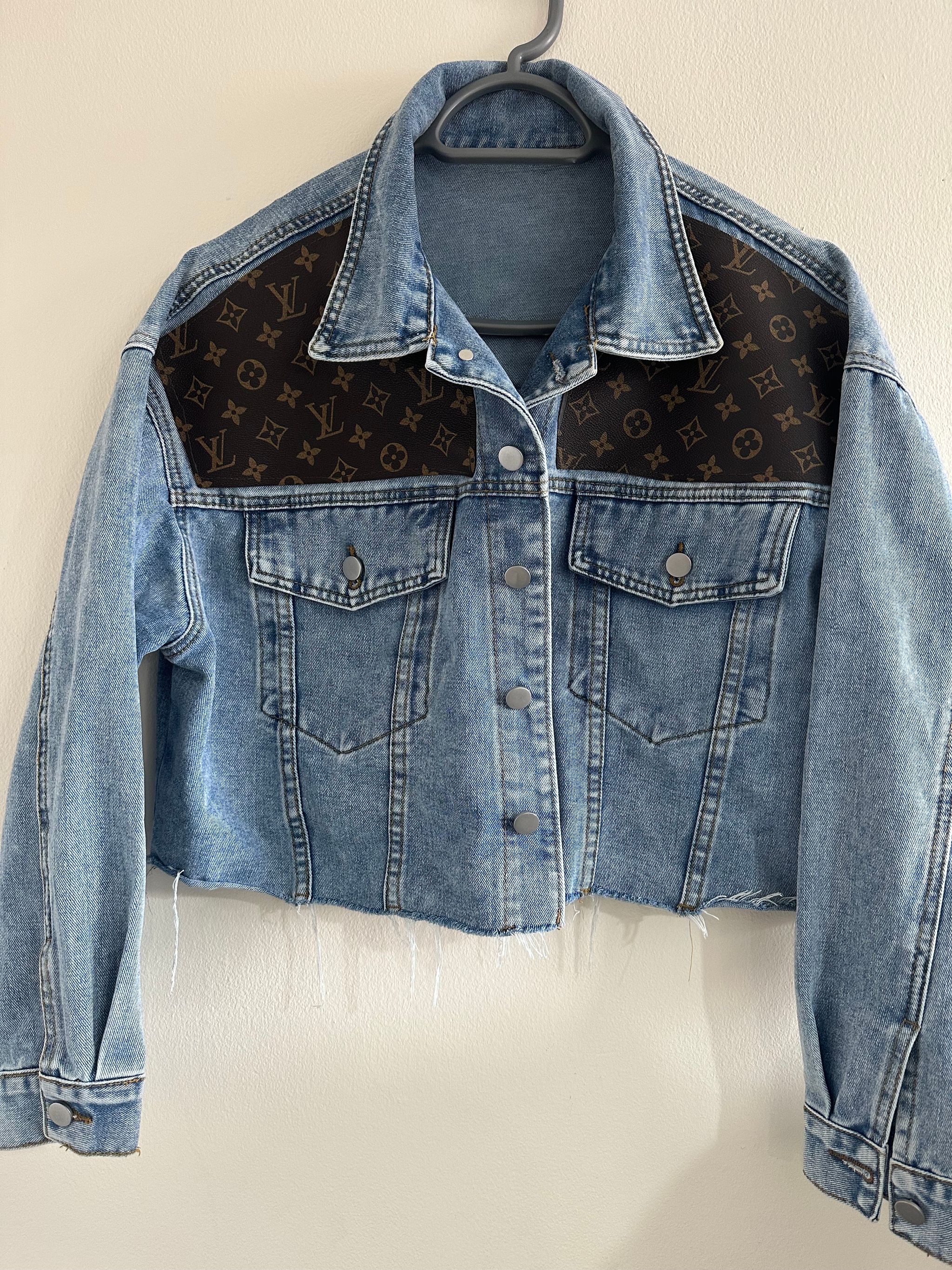 Cropped Blue Denium Jacket _3