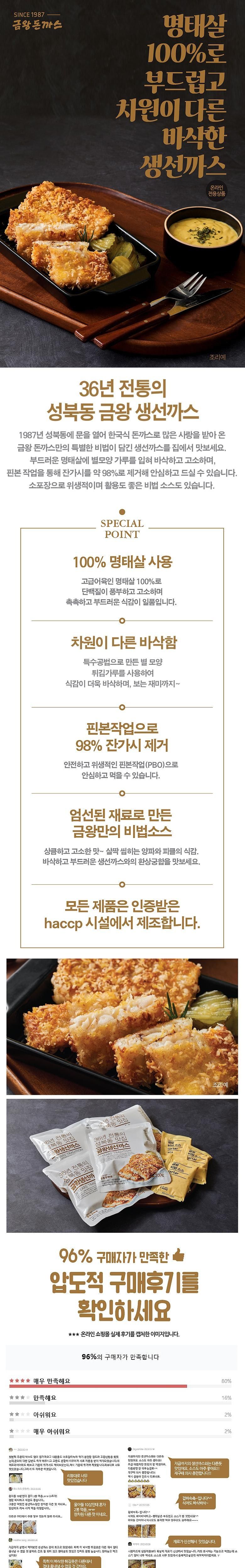 36년전통 성북동 금왕생선까스200g×3개_1