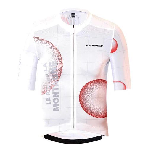 Short Sleeve Jersey MAILLOT A POIS HOMBRE_0
