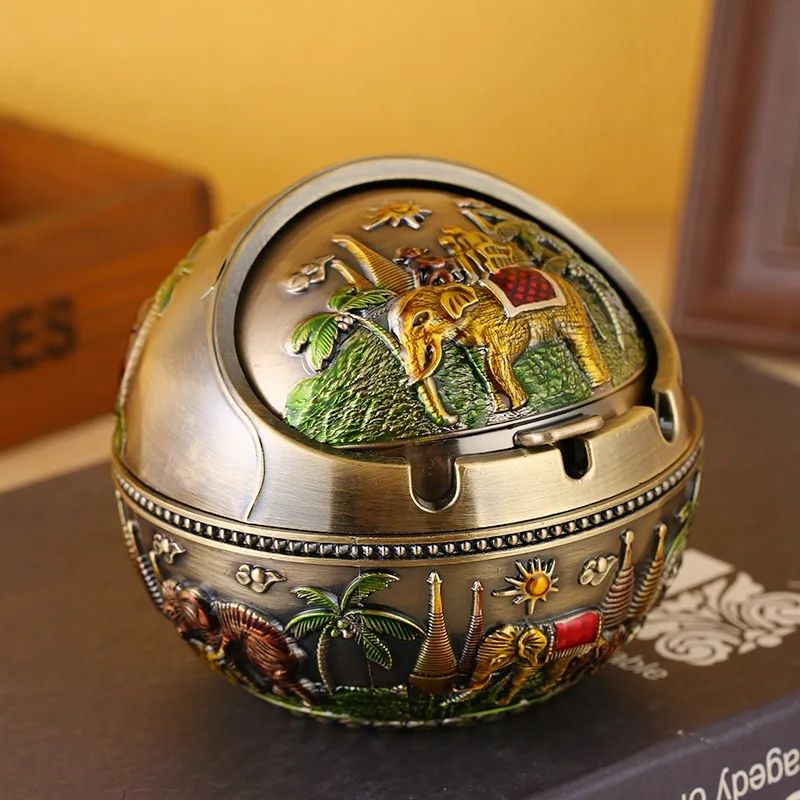 Asbak Morocco Antik Unik Dekorasi Pajangan Vintage_12