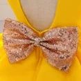 Nabotique - Toddler Girls Net Yarn Embroidery Rhinestone Bowknot Birthday Party Gown Long Dresses Headband Suit_5