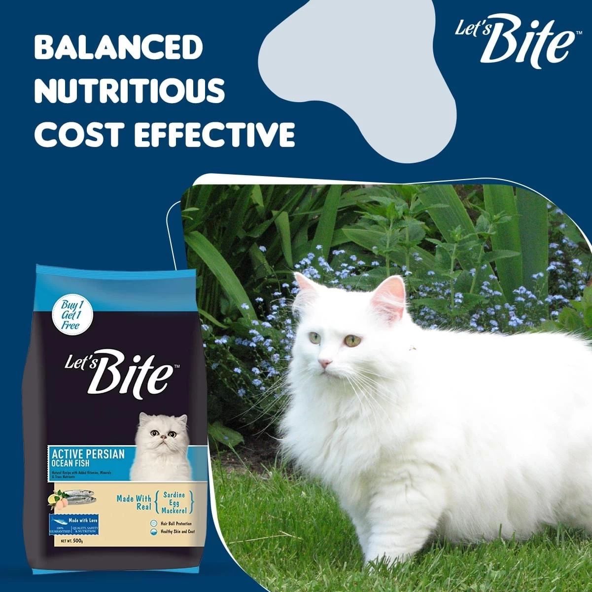 Let&#8217;s Bite Cat Food Active Persian 400g Buy 1 Get 1 Free_1