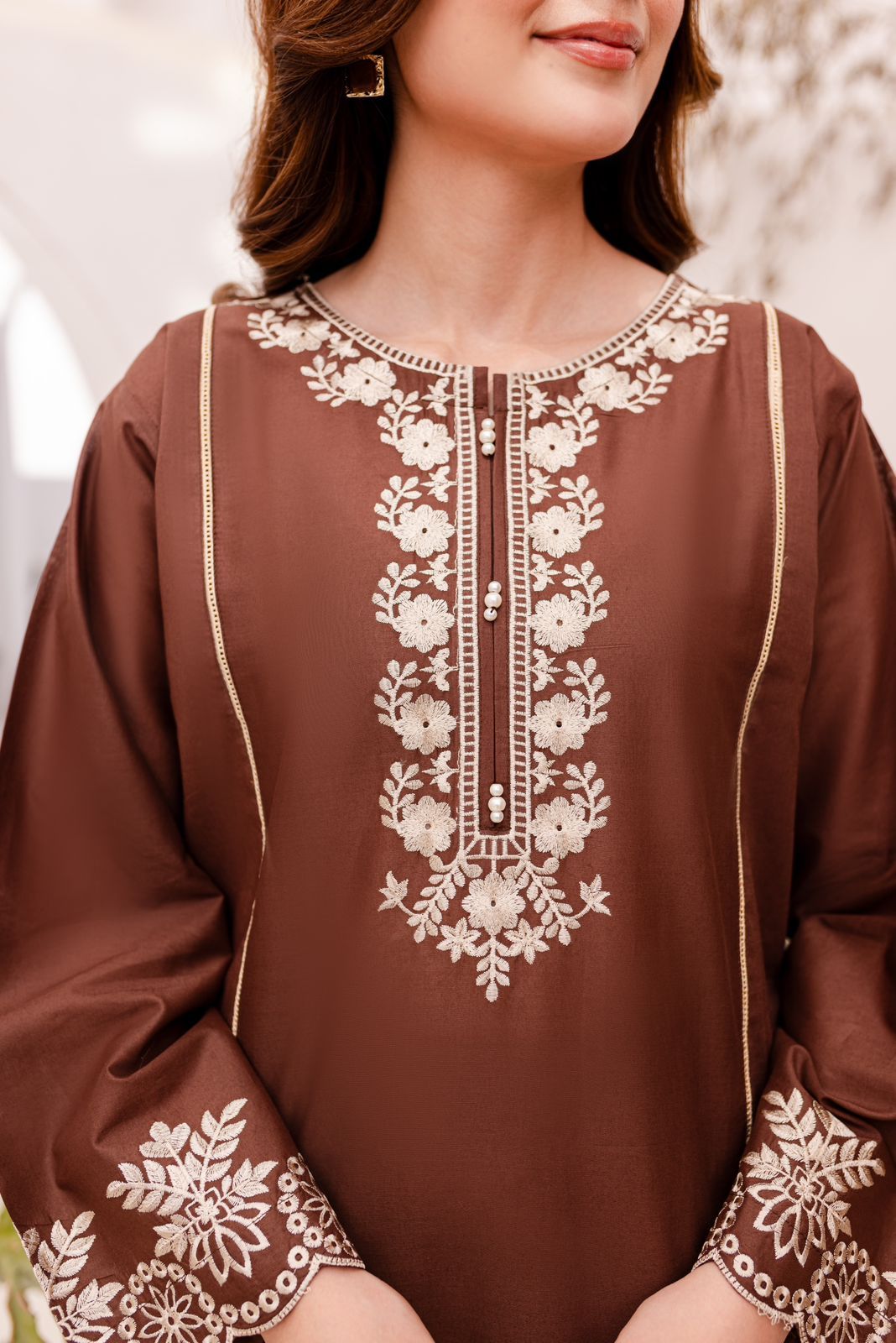 2PC Embroidered Dress-1049_3