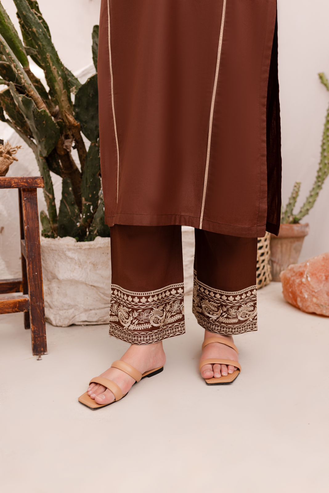 2PC Embroidered Dress-1049_2