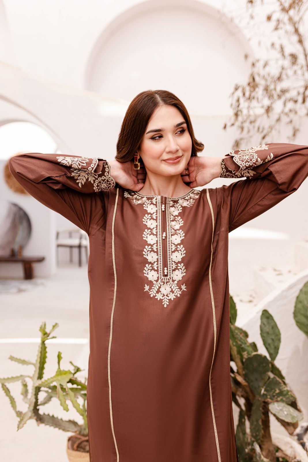 2PC Embroidered Dress-1049_5