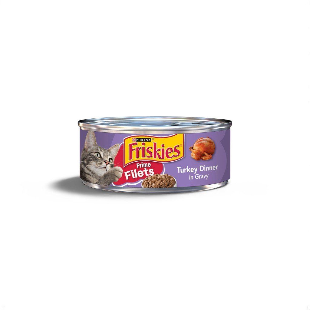 Purina Friskies Wet Cat Food, Prime Filets Turkey Dinner_0